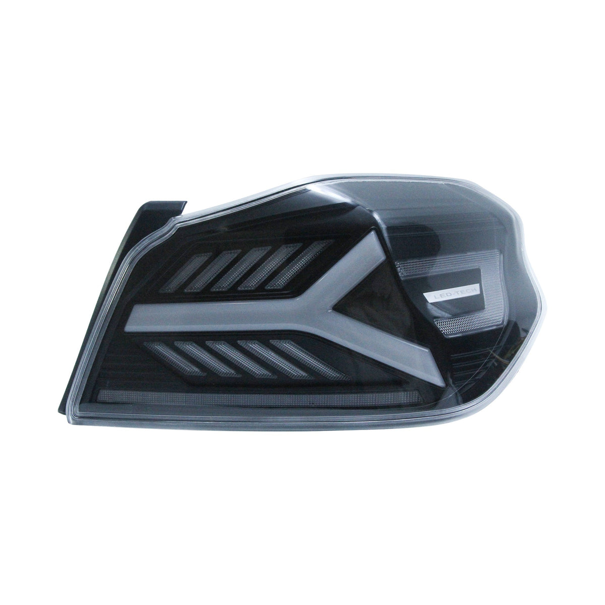 OLM Y-Spec LED Taillights (Clear Lens White Optic) - 2015-2021 WRX / STI by OLM