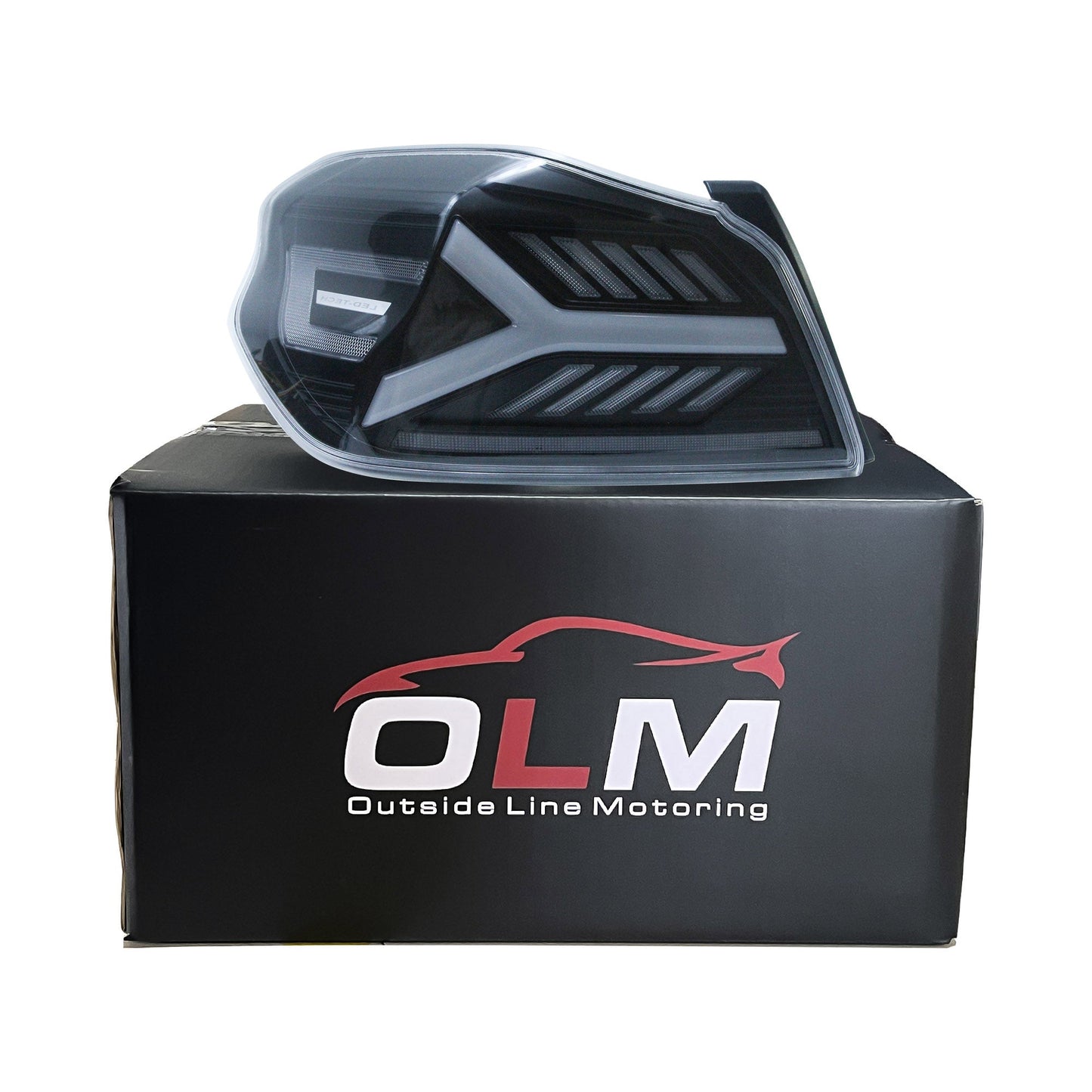 OLM Y-Spec LED Taillights (Clear Lens White Optic) - 2015-2021 WRX / STI by MYX Automotive
