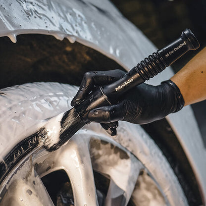 Car Wheel and Tire Brush | Premium Exterior Detailing Brush by MaxshineUSA