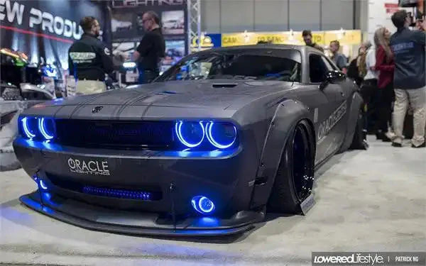 ORACLE Lighting 2008-2014 Dodge Challenger Headlight Halo Kit - Surface Mount by ORACLE Lighting