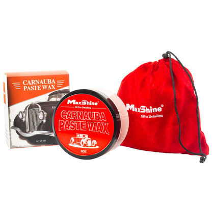 Carnauba Paste Wax - 8oz by MaxshineUSA