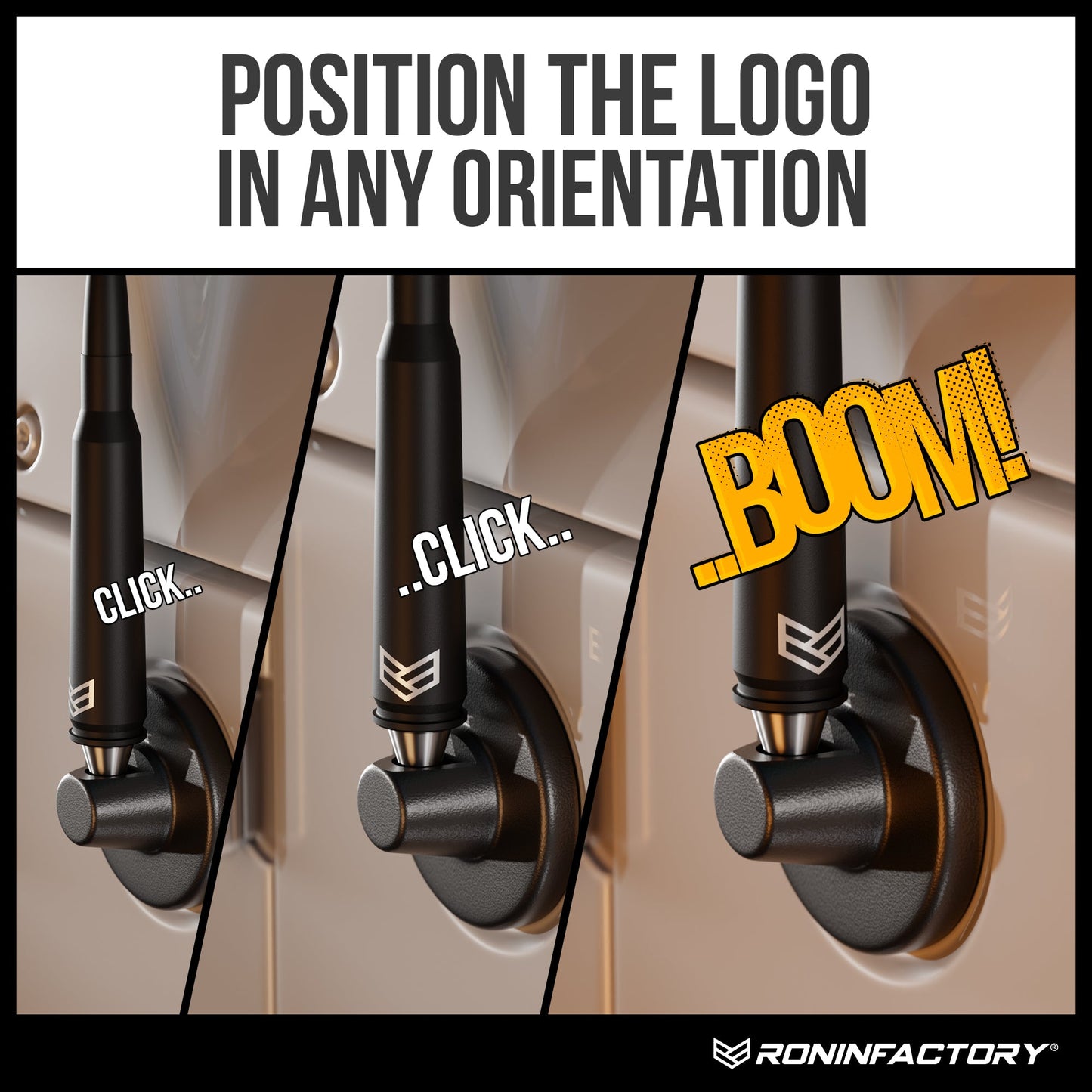 SMARTLOCK™ BULLET ANTENNA FOR DODGE RAM by Ronin Factory