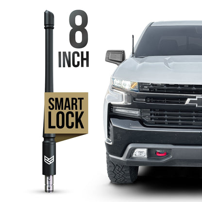 CHEVY & GMC RONIN SMARTLOCK™ SHORT FLEXIBLE ANTENNA 8 INCH (NEW!) by Ronin Factory