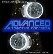 ORACLE Lighting 2007-2008 Chrysler Aspen LED Headlight Halo Kit by ORACLE Lighting