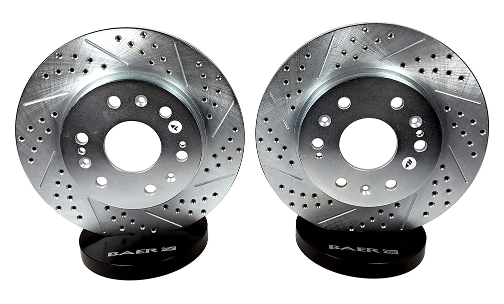 Baer Brakes Claw Performance Rotors, Rear by Baer Brake Systems