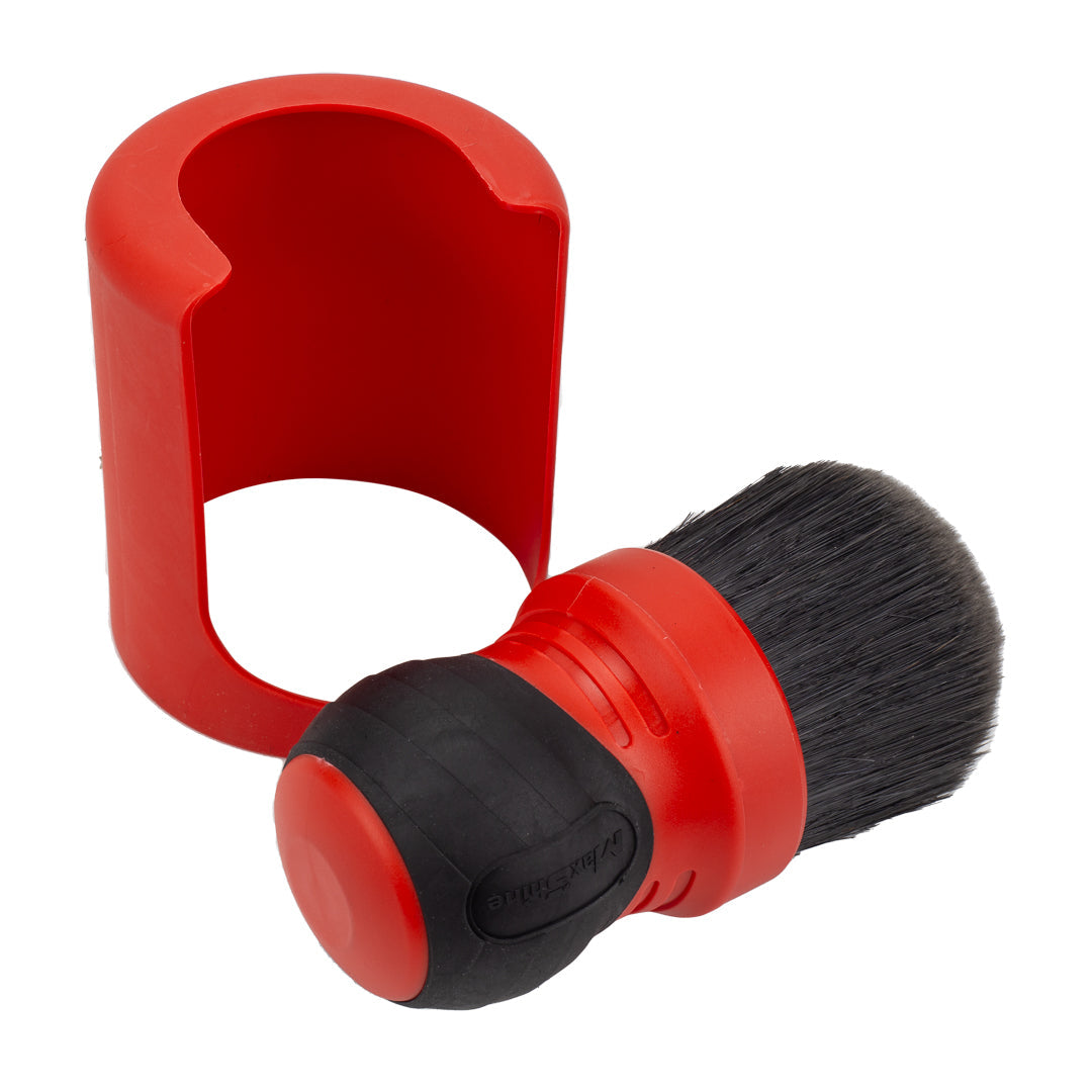 Curved Grip Extra Large Brush - Ultra Soft & Mixed Bristle by MaxshineUSA