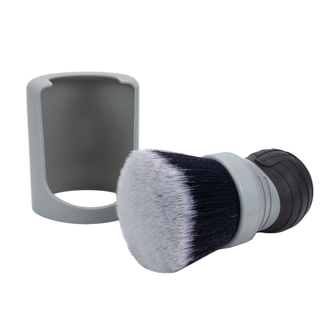 Curved Grip Extra Large Brush - Ultra Soft & Mixed Bristle by MaxshineUSA