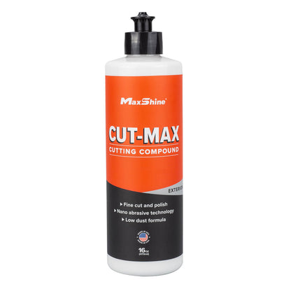 Car Scratch Remover | Cut-Max Cutting Compound - 16oz by MaxshineUSA