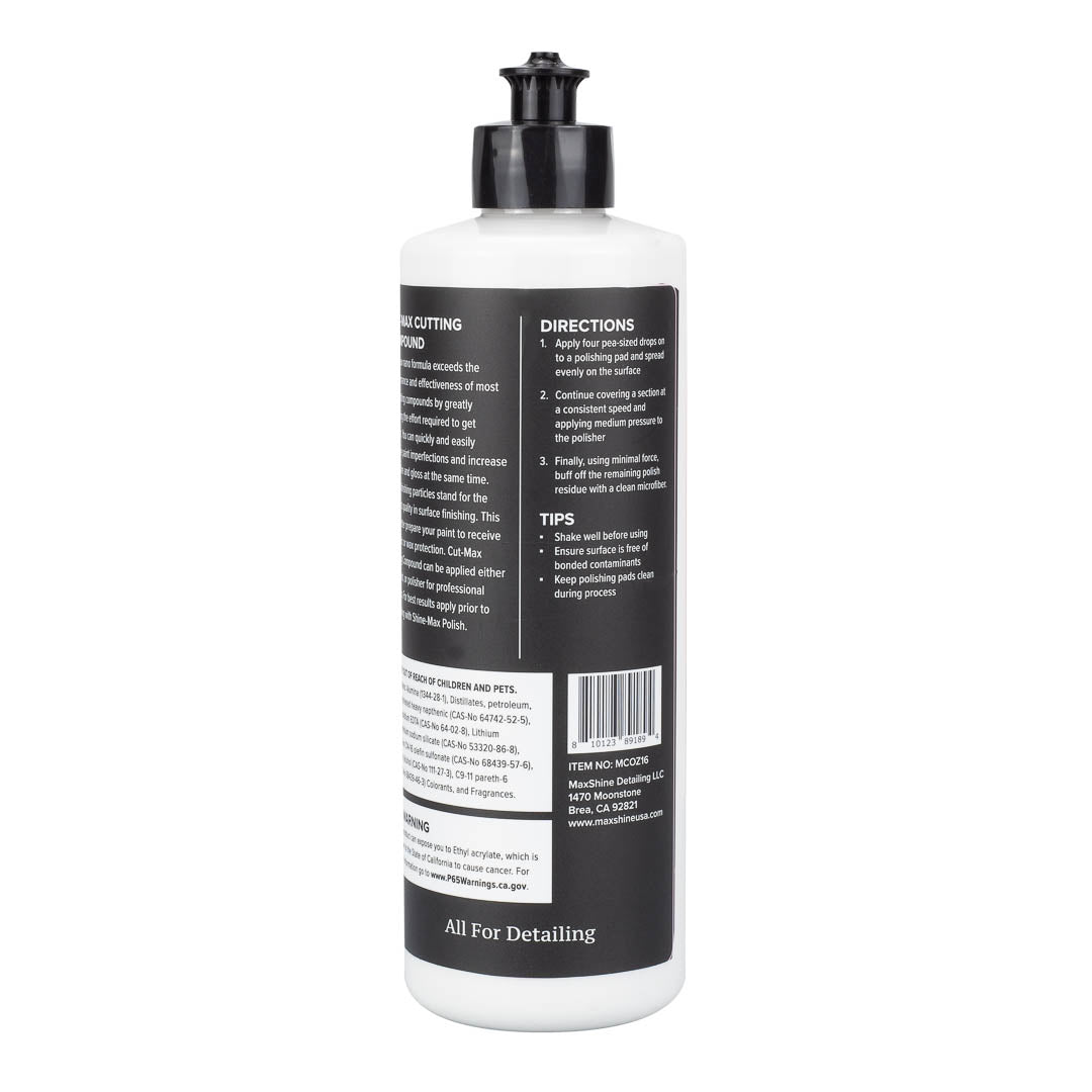 Car Scratch Remover | Cut-Max Cutting Compound - 16oz by MaxshineUSA