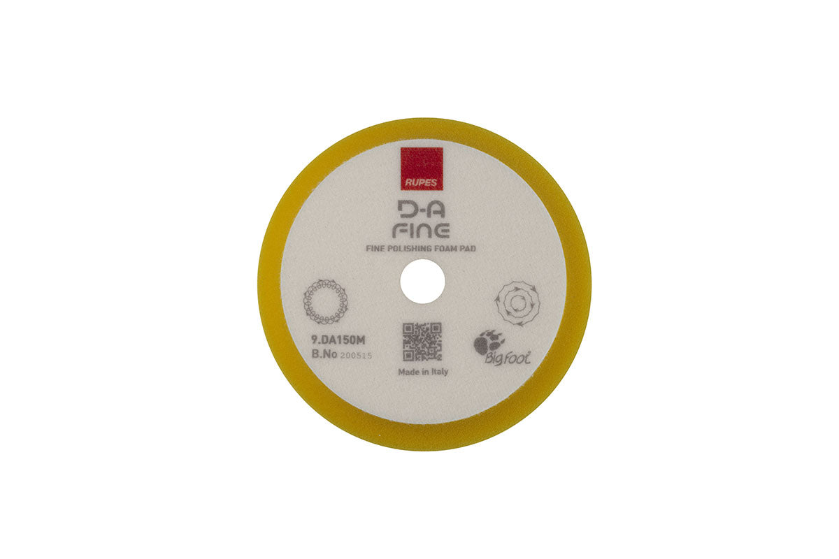 PAD, RUPES DA150M DA 5" YELLOW by Pal Automotive