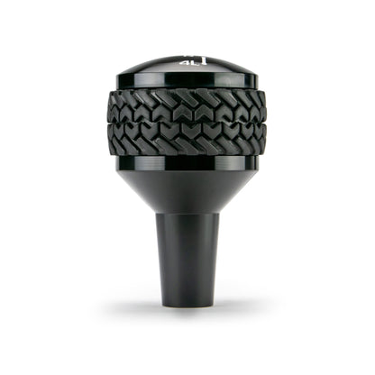 07-18 Jeep JK 4WD Shift Knob; Black by DV8 Offroad