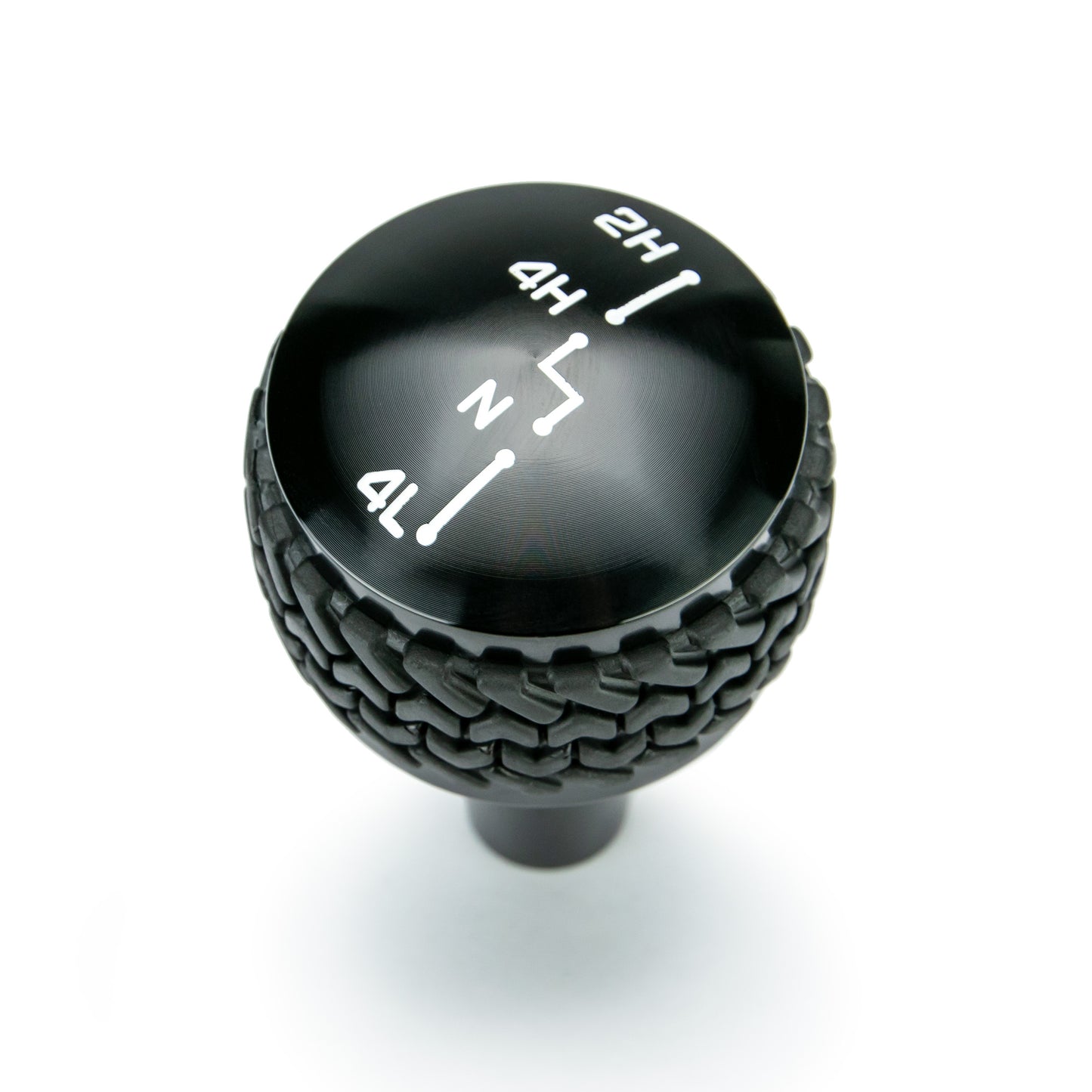 07-18 Jeep JK 4WD Shift Knob; Black by DV8 Offroad