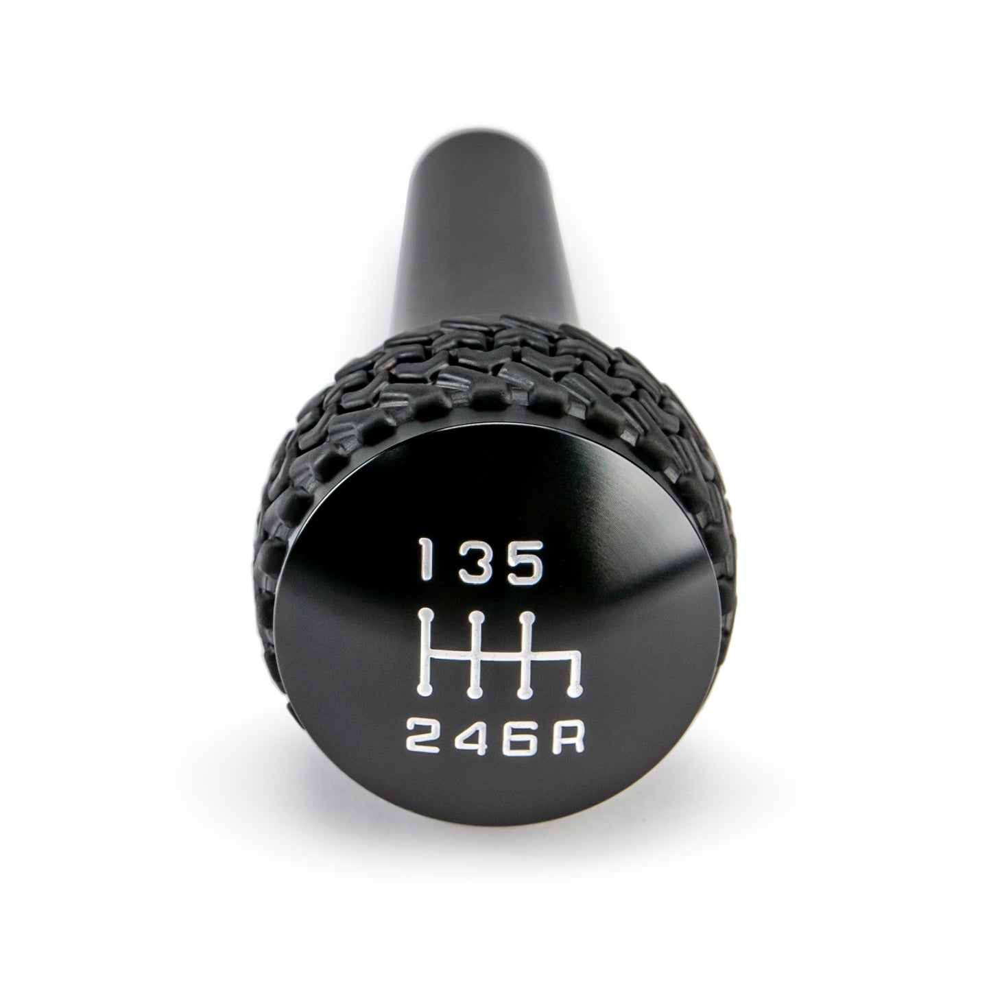 05-06 Jeep TJ/07-10 Jeep JK 6-Speed Shift Knob; Black by DV8 Offroad