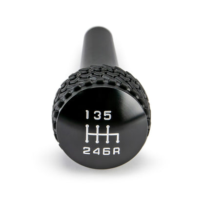 05-06 Jeep TJ/07-10 Jeep JK 6-Speed Shift Knob; Black by DV8 Offroad