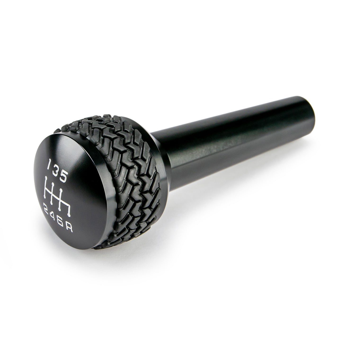 05-06 Jeep TJ/07-10 Jeep JK 6-Speed Shift Knob; Black by DV8 Offroad