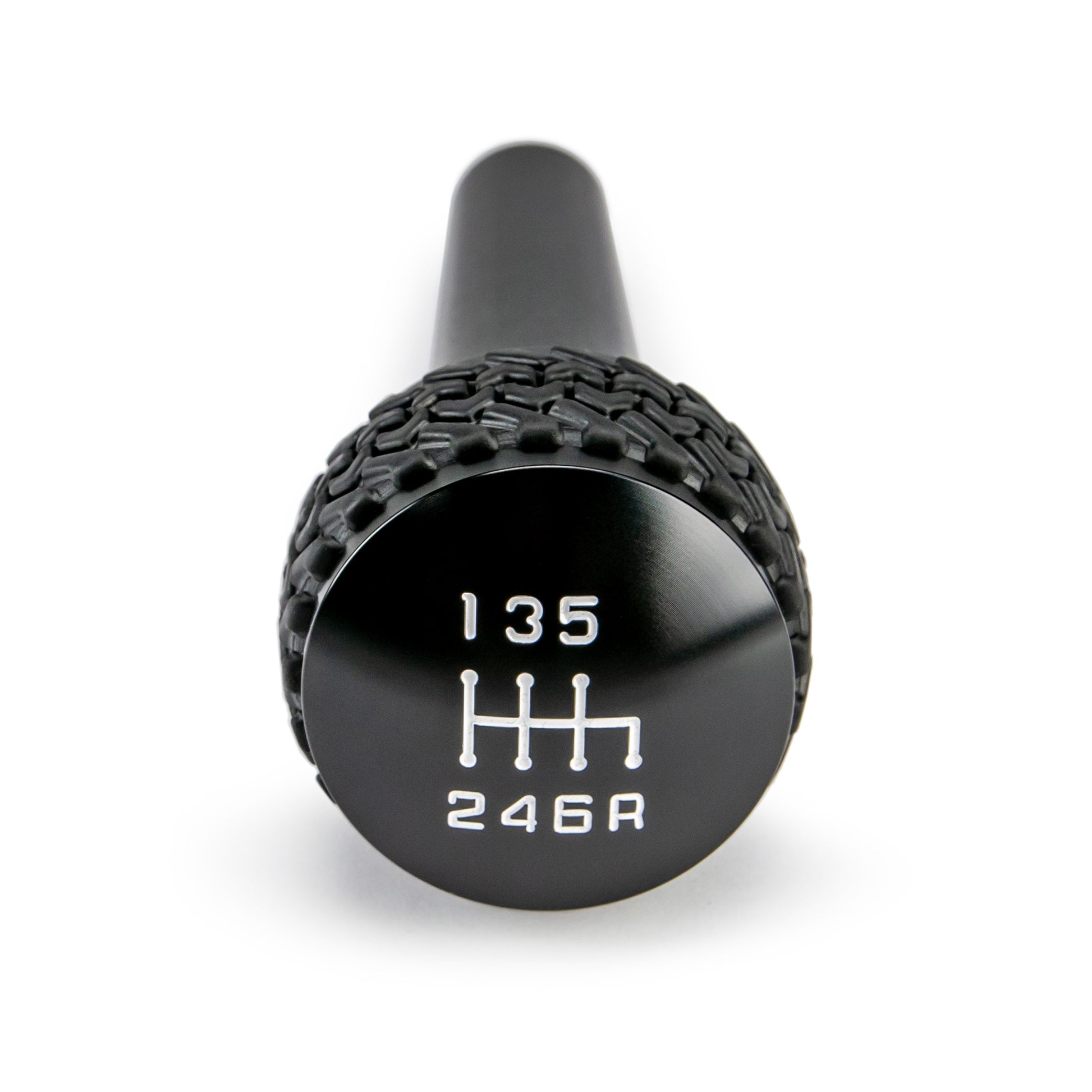 05-06 Jeep TJ/07-10 Jeep JK 6-Speed Shift Knob; Black by DV8 Offroad