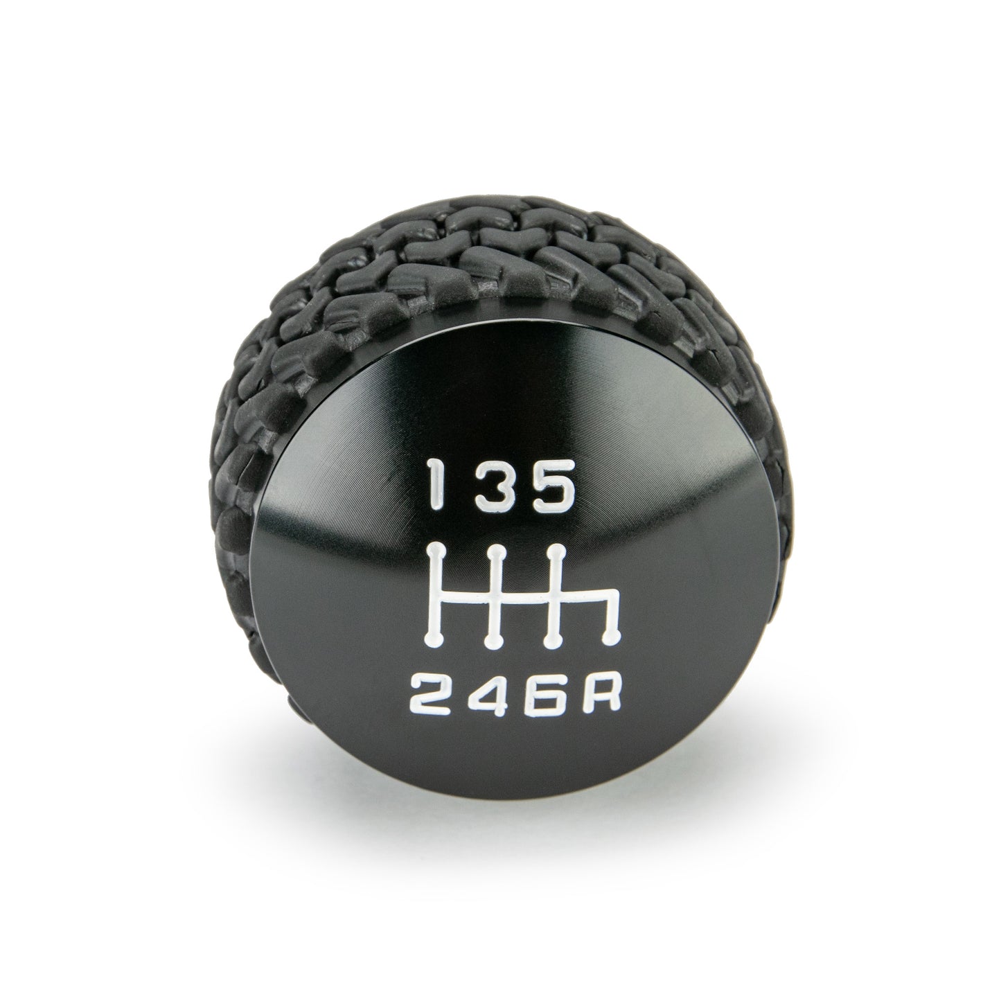 11-18 Jeep JK 6-Speed Shift Knob; Black by DV8 Offroad
