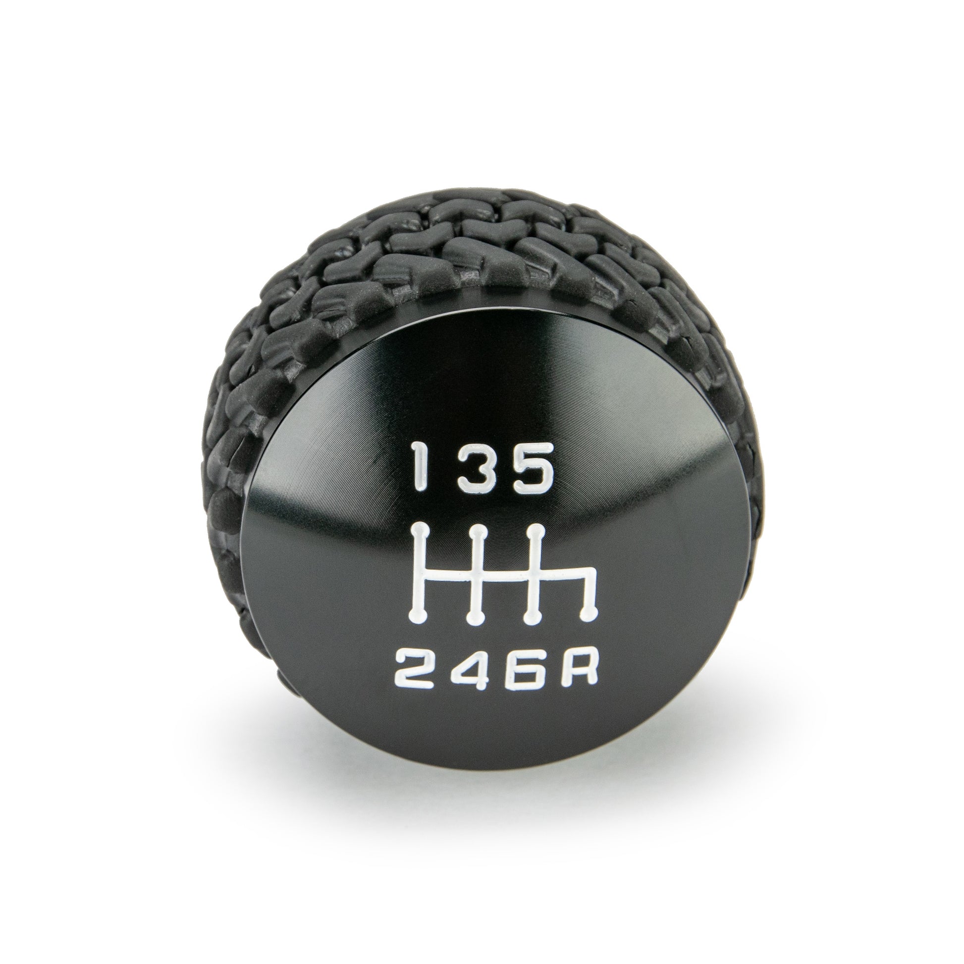 11-18 Jeep JK 6-Speed Shift Knob; Black by DV8 Offroad