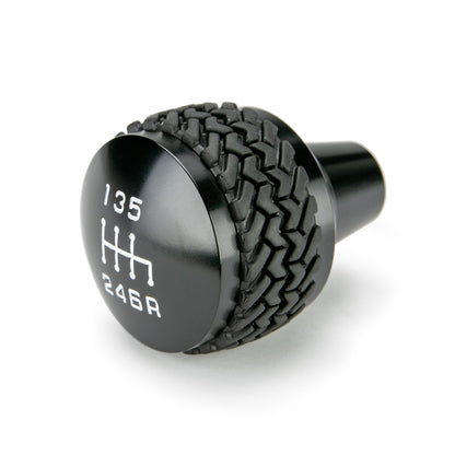 11-18 Jeep JK 6-Speed Shift Knob; Black by DV8 Offroad