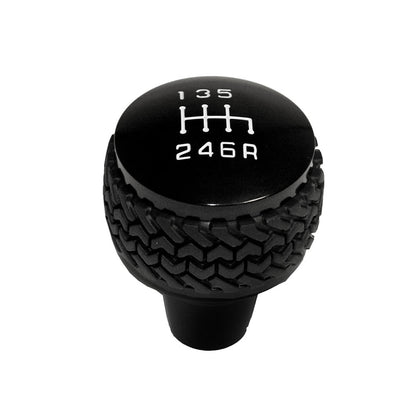 11-18 Jeep JK 6-Speed Shift Knob; Black by DV8 Offroad