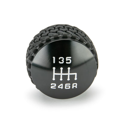 11-18 Jeep JK 6-Speed Shift Knob; Black by DV8 Offroad