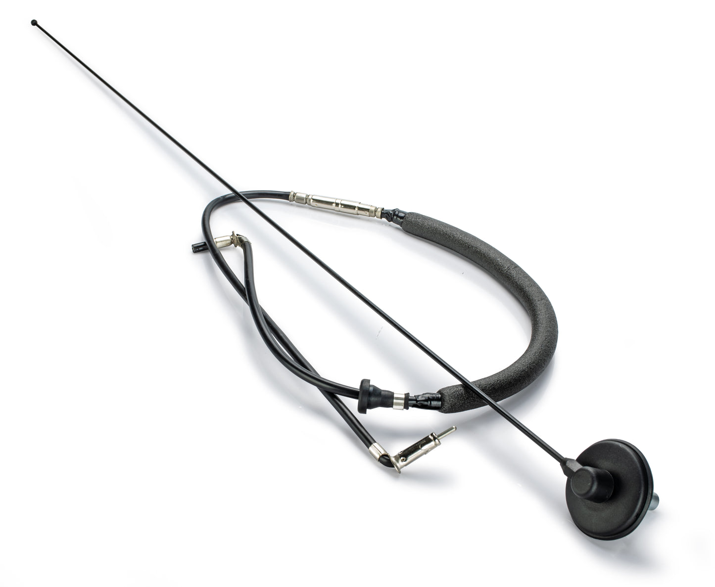 97-06 Jeep TJ Replacement Antenna; Black by DV8 Offroad