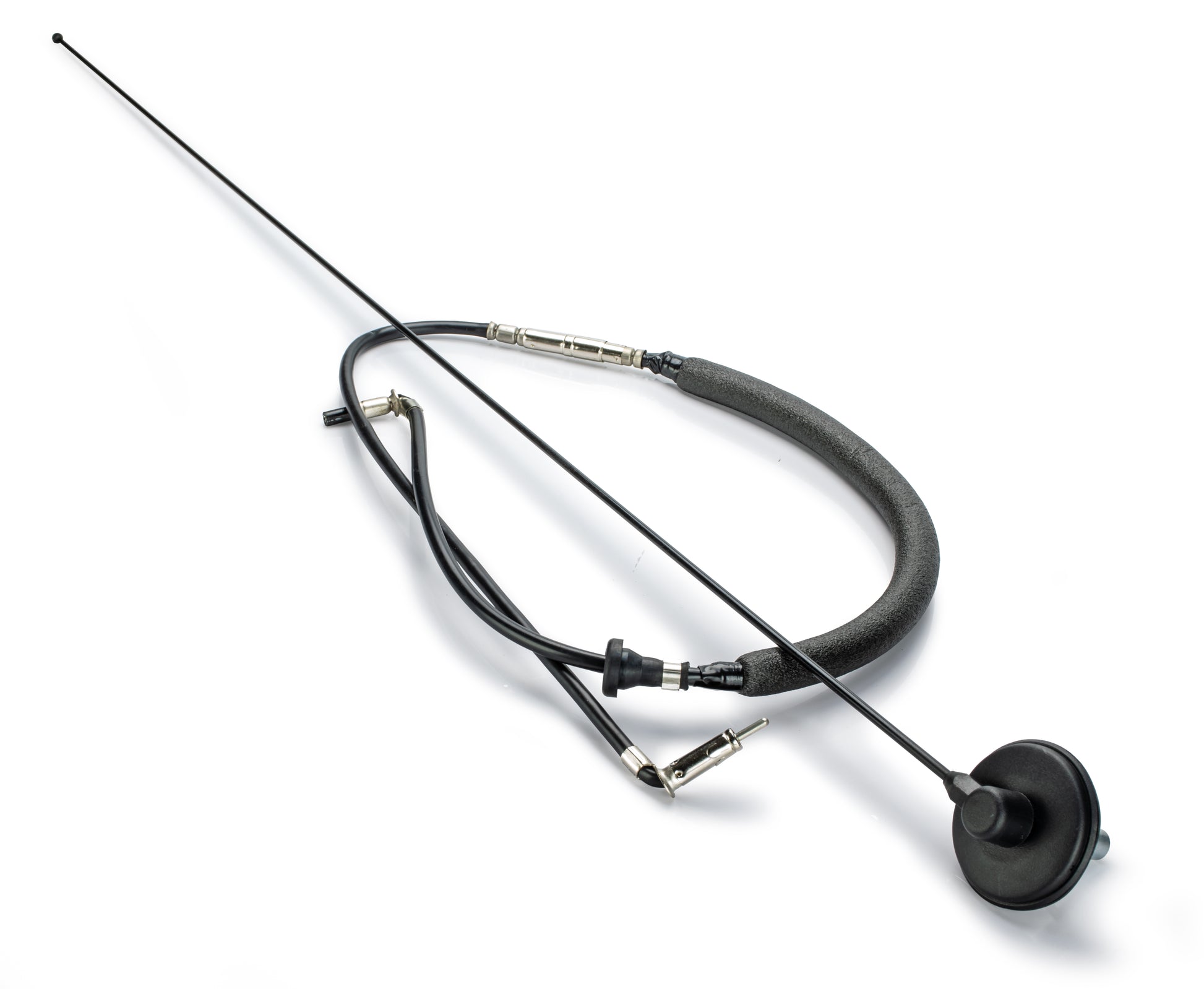 97-06 Jeep TJ Replacement Antenna; Black by DV8 Offroad