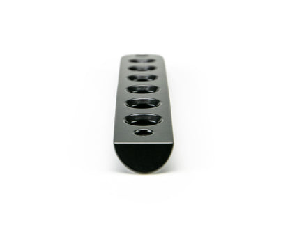 07-18 Jeep JK 2-Door Black Door Handles Inserts; 3-Pieces by DV8 Offroad