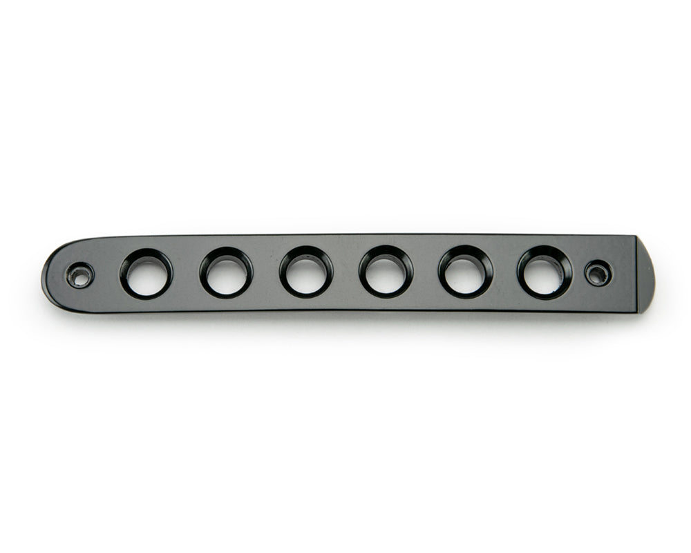 07-18 Jeep JK 2-Door Black Door Handles Inserts; 3-Pieces by DV8 Offroad