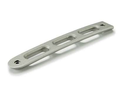 07-18 Jeep JK 2-Door Silver Slot Door Handle Insert; 3-Pieces by DV8 Offroad