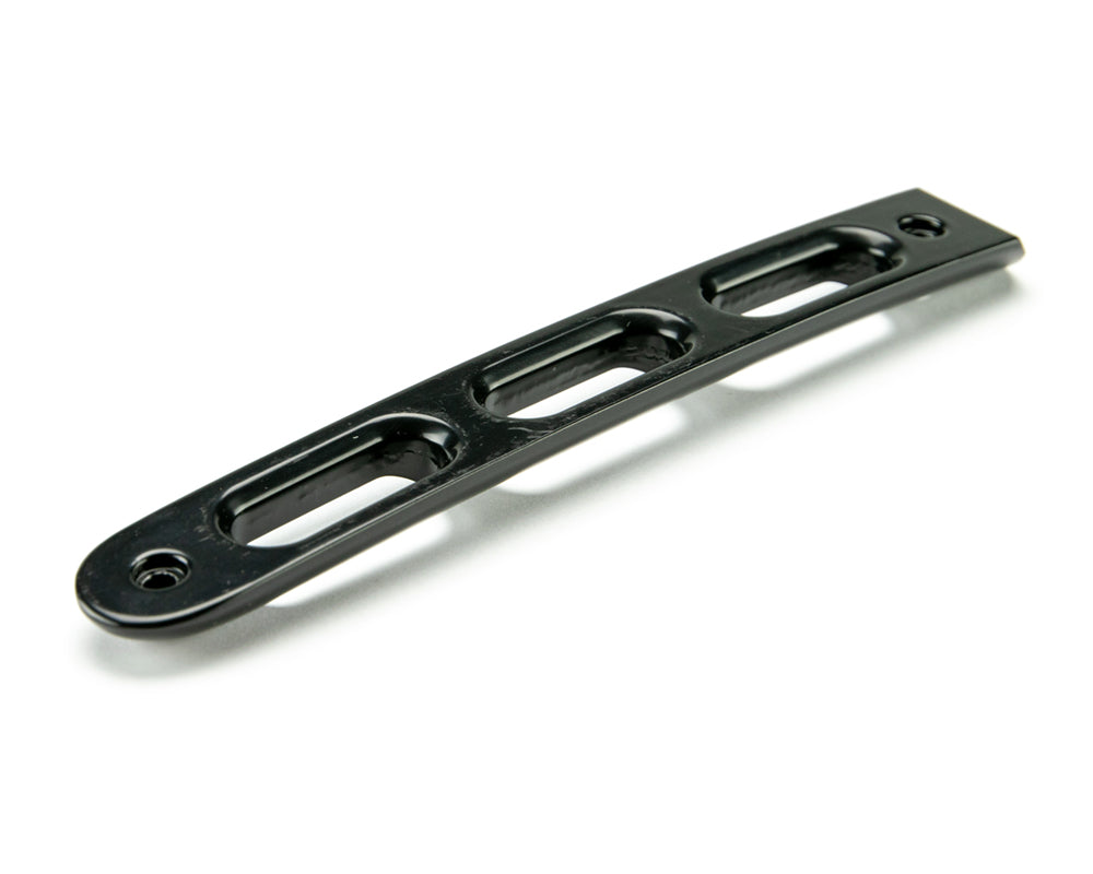 07-18 Jeep JK 2-Door Black Slot Style Door Handle Insert; 3-Pieces by DV8 Offroad