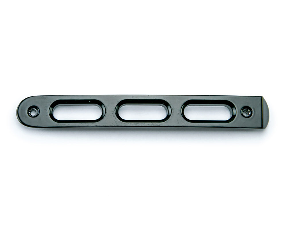 07-18 Jeep JK 4-Door Black Slot Style Door Handle Insert; 5-Pieces by DV8 Offroad