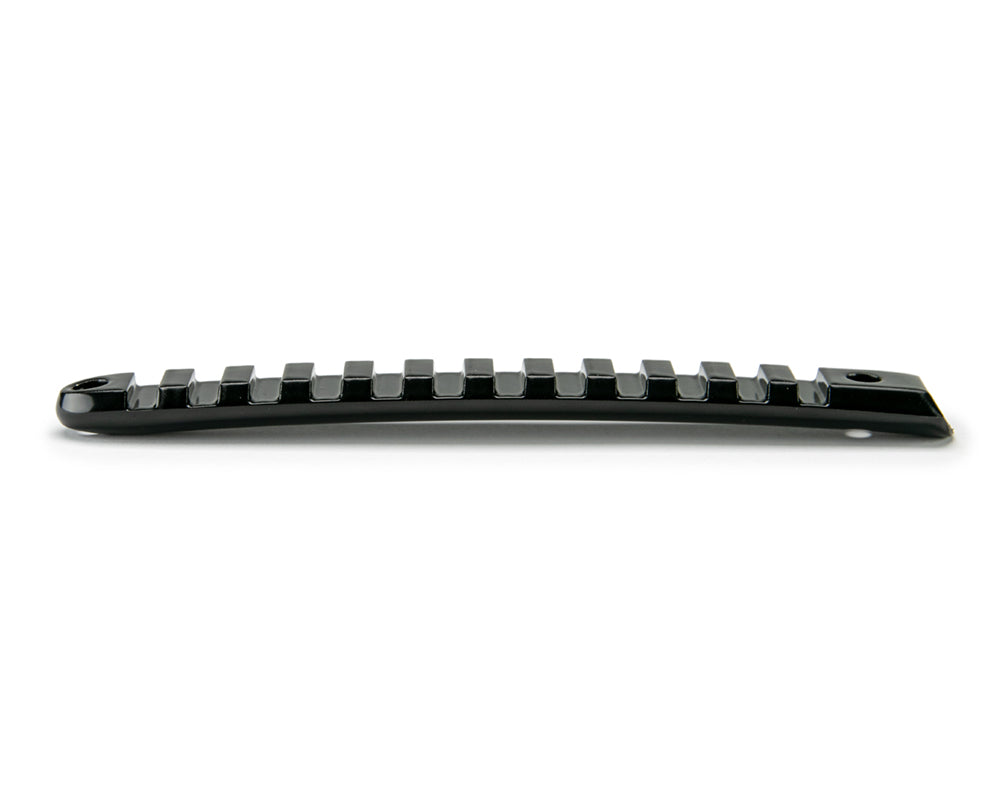 07-18 Jeep JK 2-Door Black Rail Style Door Handle Insert; 3-Pieces by DV8 Offroad