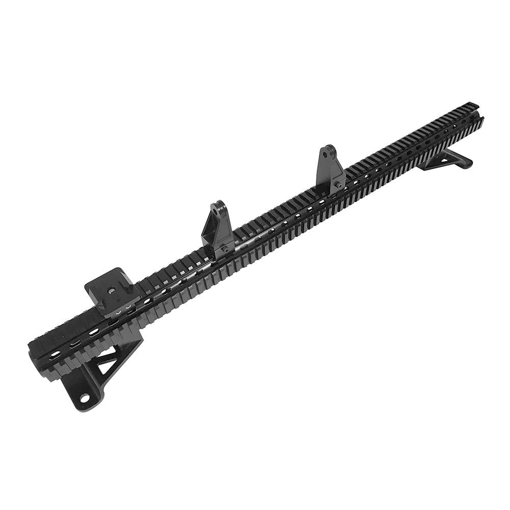 07-18 Jeep JK Picatinny Hood Mounted Rail System by DV8 Offroad