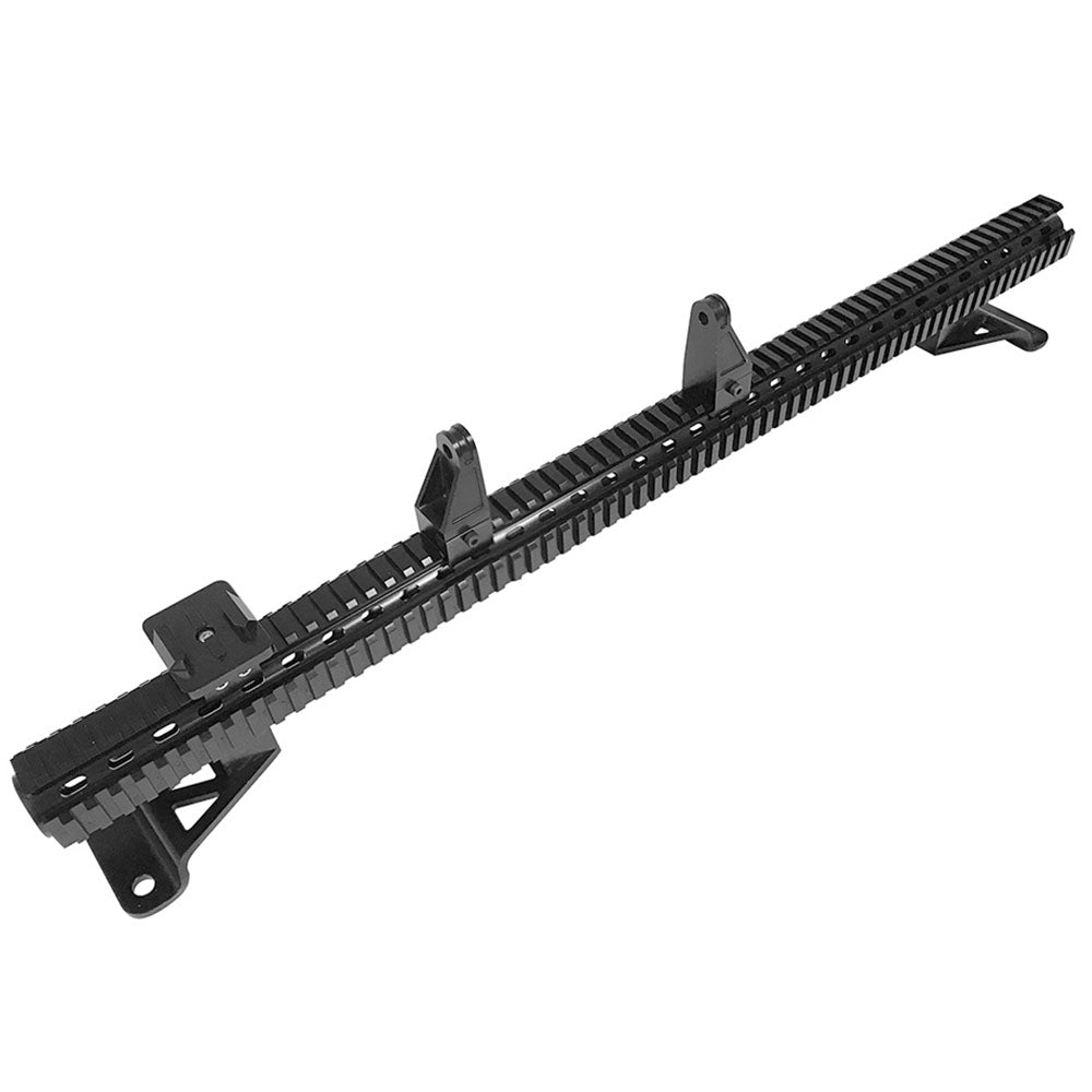 07-18 Jeep JK Picatinny Hood Mounted Rail System by DV8 Offroad
