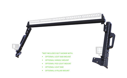 18-21 Jeep Wrangler JL Roof Rail Mounted System by DV8 Offroad