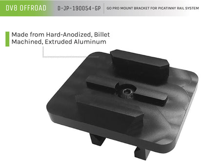 07-21 Jeep Wrangler JK/JL Go Pro Mount Bracket by DV8 Offroad