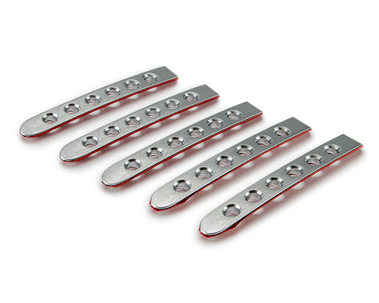 07-18 Jeep JK 4-Door Aluminum Door Handle Insert; 5-Pieces by DV8 Offroad