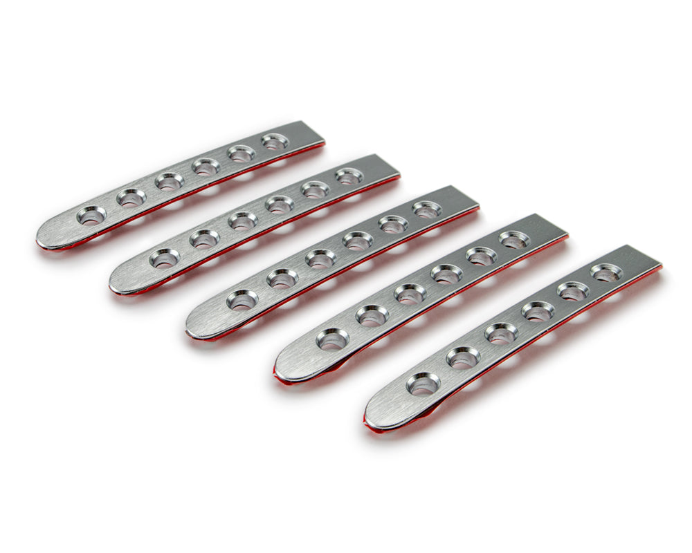 07-18 Jeep JK 4-Door Aluminum Door Handle Insert; 5-Pieces by DV8 Offroad