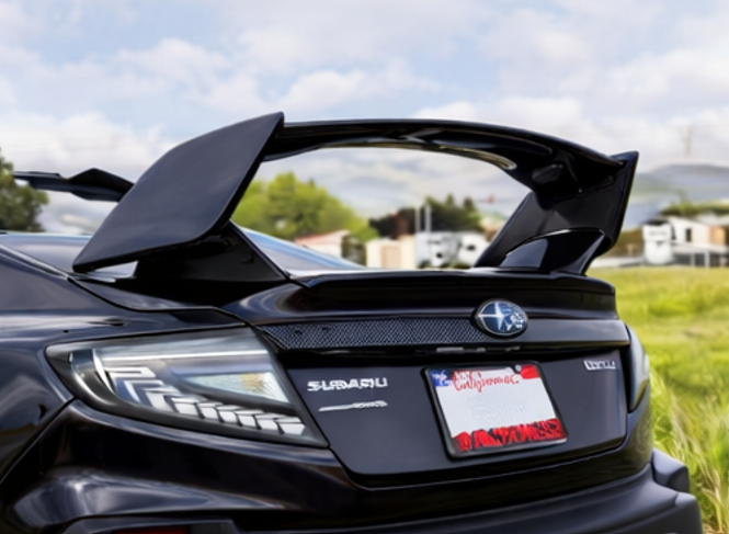 OLM S Style Paint Matched Spoiler 5pc - 2022-2026 WRX by OLM