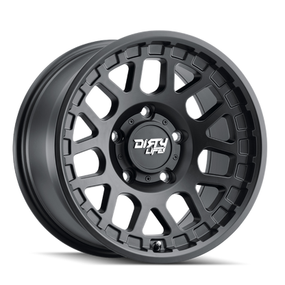 DIRTY LIFE MESA 9306 MATTE BLACK 17X9 6-139.7 -12MM 106MM by DIRTY LIFE