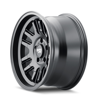 DIRTY LIFE CANYON 9310 MATTE BLACK 17X9 6-139.7 0MM 106MM by DIRTY LIFE