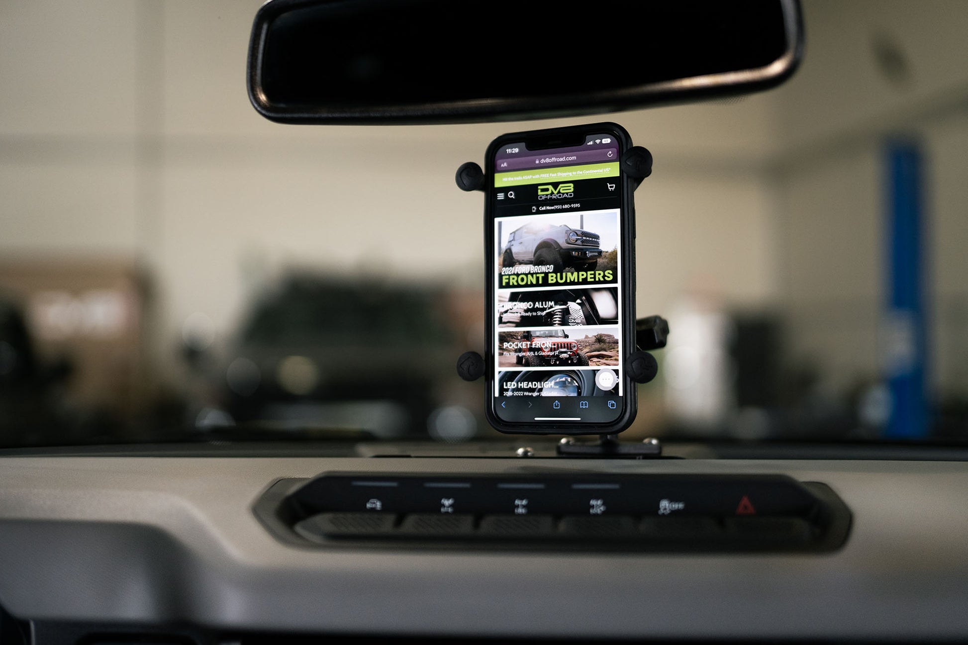 Dash Mount by DV8 Offroad