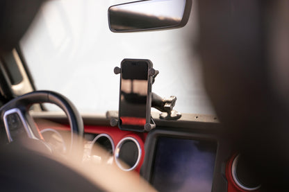 Tailored fit to the Jeep dash with a direct bolt on design. by DV8 Offroad