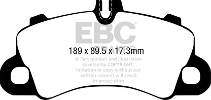 Yellowstuff Street And Track Brake Pads by EBC Brakes