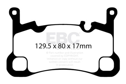 Yellowstuff Street And Track Brake Pads by EBC Brakes