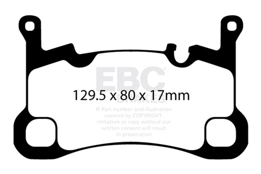 Yellowstuff Street And Track Brake Pads by EBC Brakes