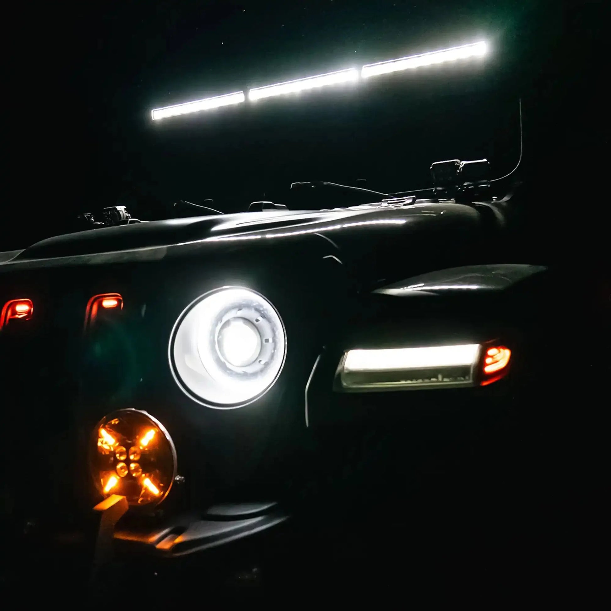 ORACLE Lighting Jeep Wrangler JL/ Gladiator JT "Smoked Lens" LED Front Sidemarkers by ORACLE Lighting