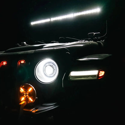 ORACLE Lighting Jeep Wrangler JL/ Gladiator JT "Smoked Lens" LED Front Sidemarkers by ORACLE Lighting