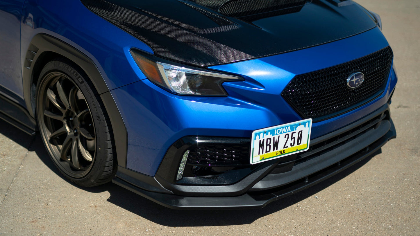 OLM RD1 Style 3 Piece Matte Black ABS Front Lip - 2022+ WRX by OLM